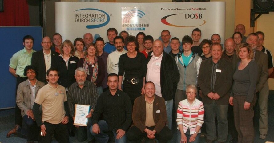 Alle Vereine warenstolz auf ihre IdS-Auszeichnung und beteiligten sich aktiv an den Gruppenaufgaben.