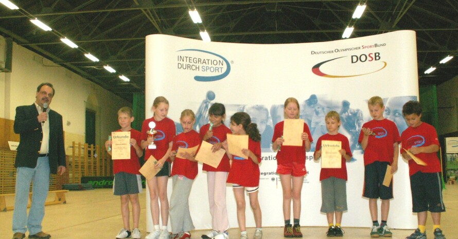 Die Siegermannschaft der Grundschule aus Radeburg