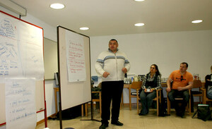 Selbstreflexion und interkulturelle Kommunikationsaspekte standen auf dem Seminarplan in der Sportschule Steinbach (Bilder LSV)