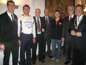 von links: Michael Meixner, Manfred Wille, Prof. Dr. Rüdiger Umbach, Werner Borcherding, Artur Stark, Dieter Kuhfeld, Rolf Schnellecke
