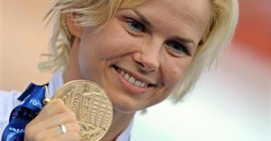 In Berlin am Start: Goldschwimmerin Britta Steffen