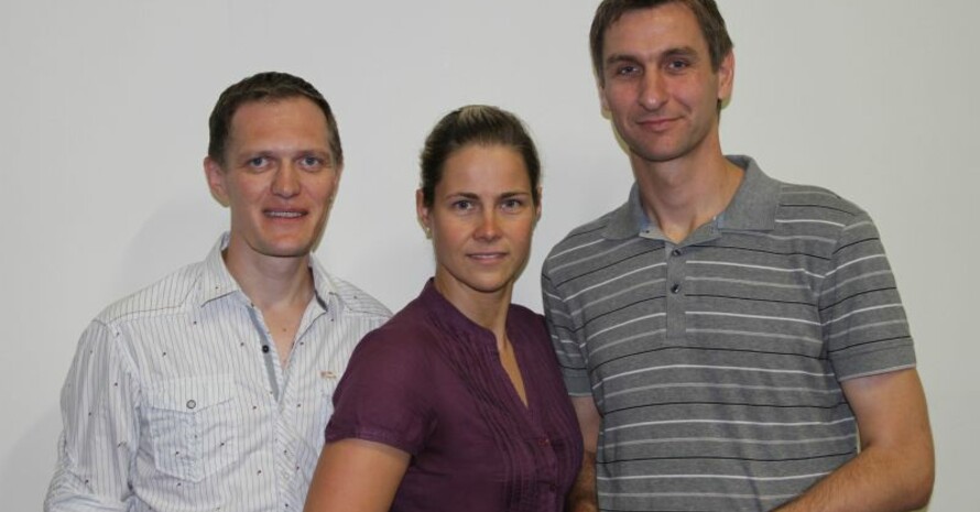von links: Thomas Baus, Tabea Gutschmidt und Ingo Wagner, Regionalkoordinatoren im Programm Integration durch Sport erlangten ihre Zertifizierung