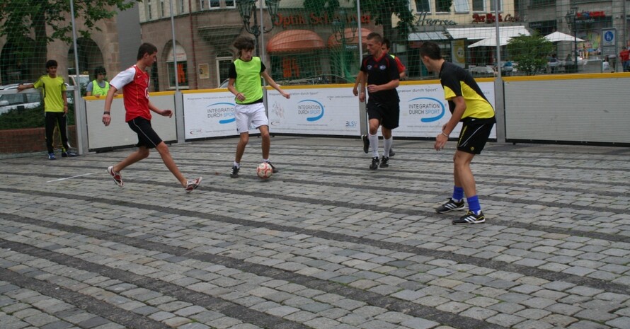 Streetsoccer pur