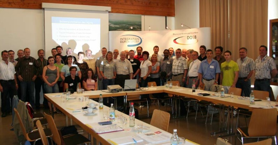 Teilnehmer der Stützpunktvereinstagung am 28.04.07 in Hügelsheim