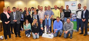 Die TeilnehmerInnen des Netzwerktreffens in Frankfurt (Quelle: SJH)